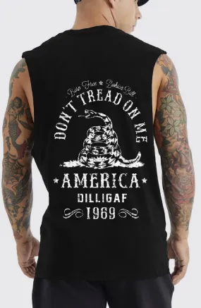 Don't Tread on Me Bad Ass Muscle shirt