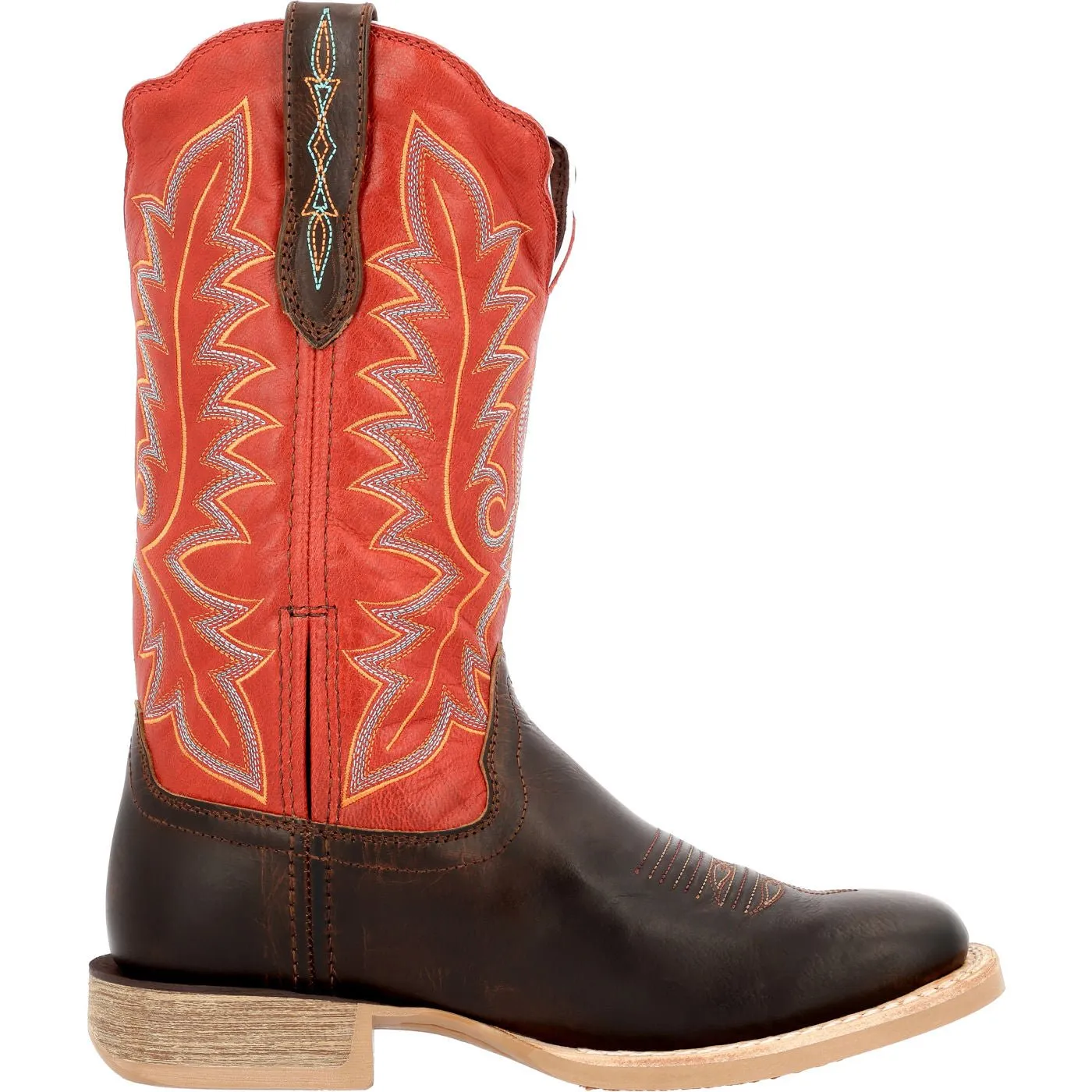 DurangoÂ Lady Rebel Proâ Womens Hickory Chili Pepper Western Boot