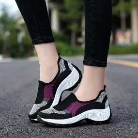 Enjoy Comfortable and Stylish Walks with Owlkay Casual Breathable Single Shoes