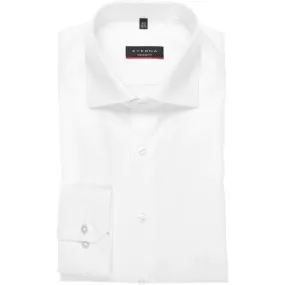 eterna Tattoo Cover Up Shirt Twill Swiss Cotton Non Iron - White