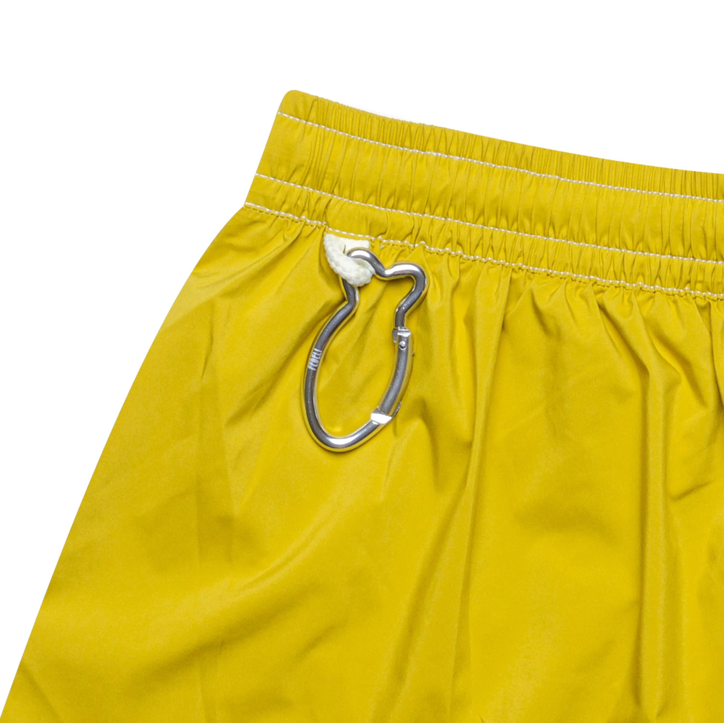 FEDELI Mustard Madeira Airstop Swim Shorts Trunks NEW