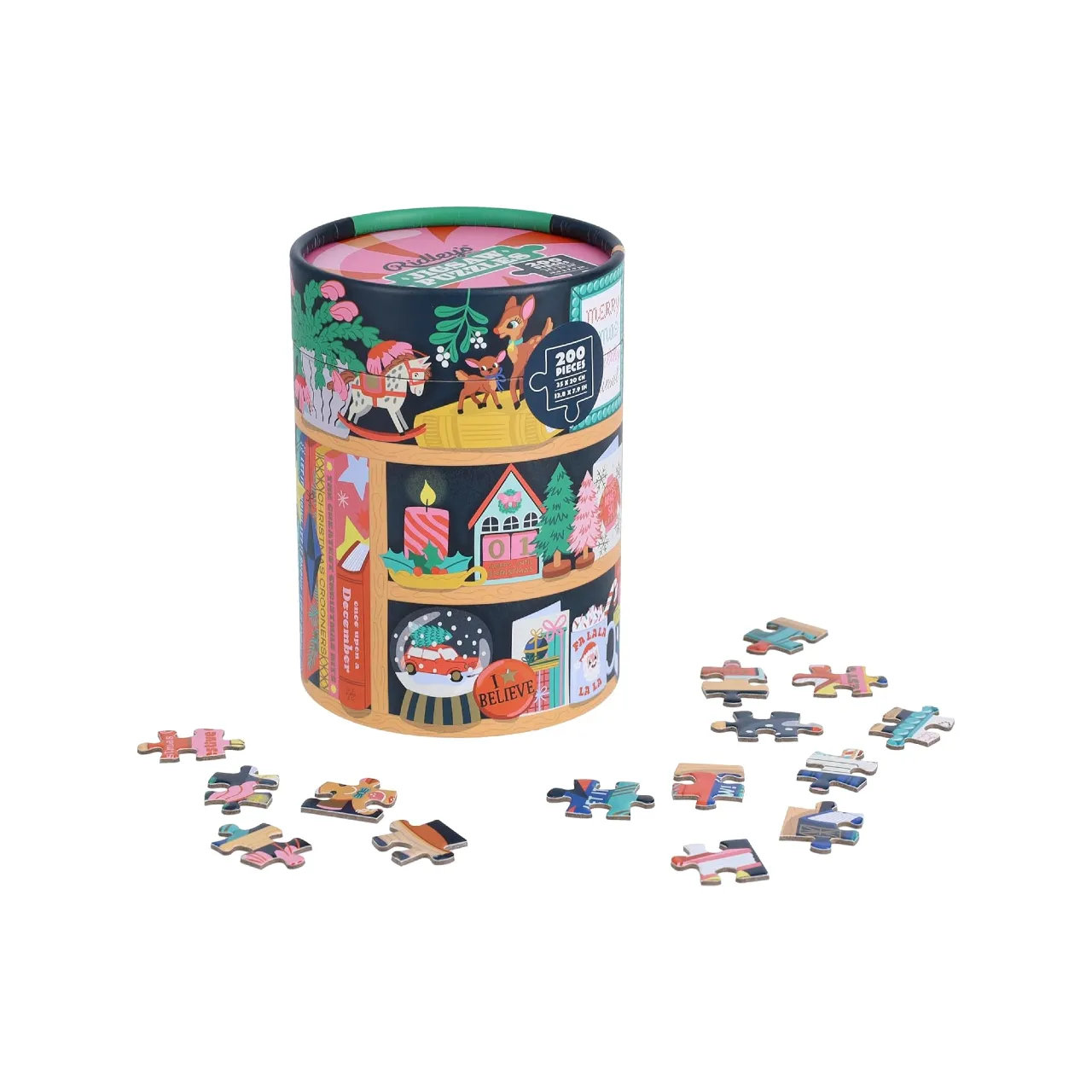 Festive Curiosities 200 Piece Jigsaw Puzzle