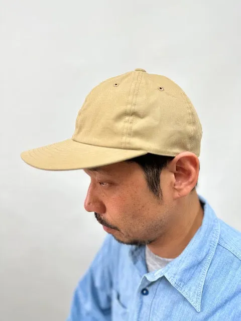 FINAL SALE: Loose Light Chino Baseball Cap - Lemon