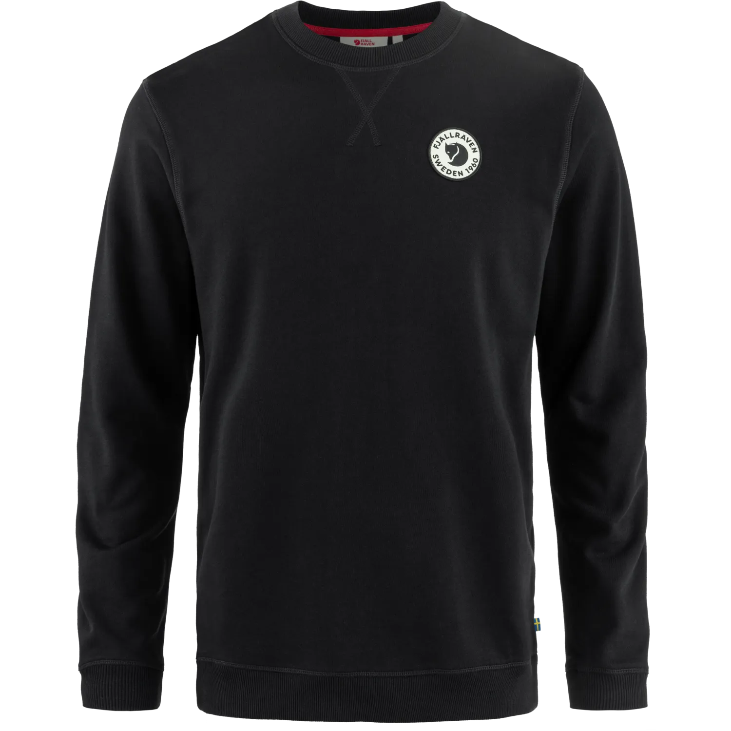 Fjällräven Men&#x27;s 1960 Logo Badge Sweater Black | Buy Fjällräven Men&#x27;s 1960 Logo Badge Sweater Black here | Outnorth