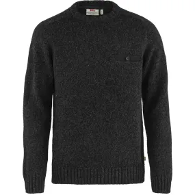 Fjällräven Men&#x27;s Lada Round-neck Sweater Black | Buy Fjällräven Men&#x27;s Lada Round-neck Sweater Black here | Outnorth