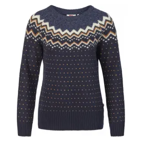 Fjällräven Women&#x27;s Övik Knit Sweater Dark Navy | Buy Fjällräven Women&#x27;s Övik Knit Sweater Dark Navy here | Outnorth