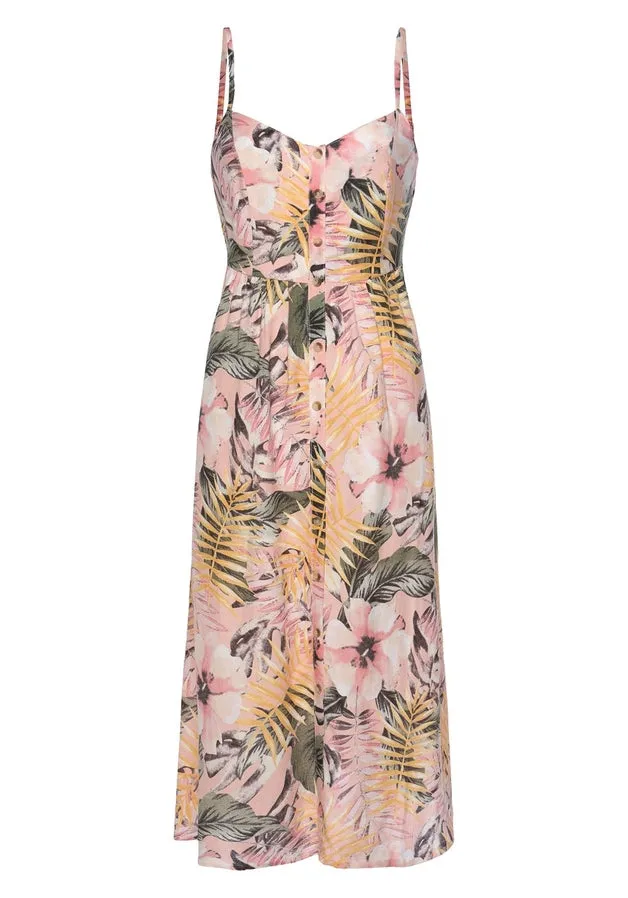 FusionFable Printed Sun Dress