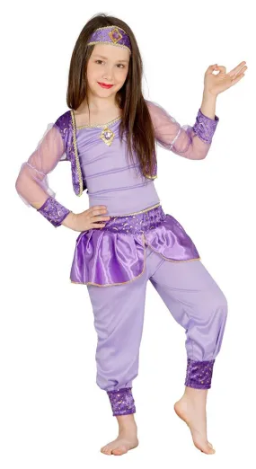 Girls Arabian Princes Fairy Tale World Book Day Fancy Dress Costume