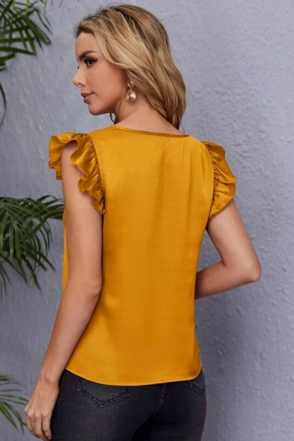 Golden Girl Mustard Yellow Top