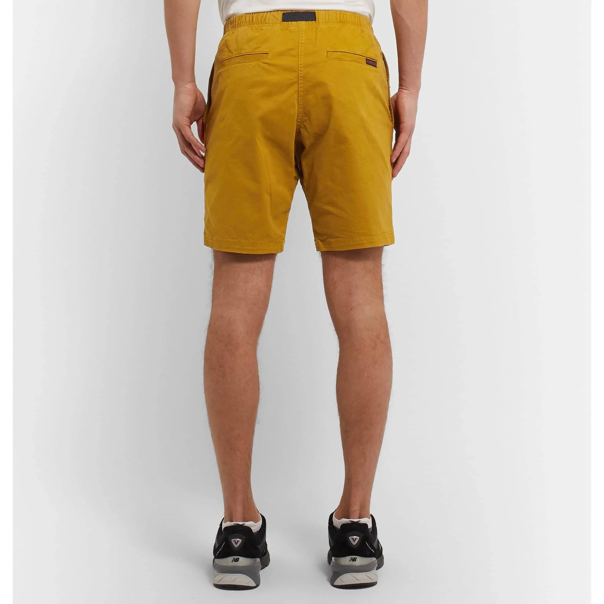 Gramicci NN Cotton-Blend Twill Shorts Mustard