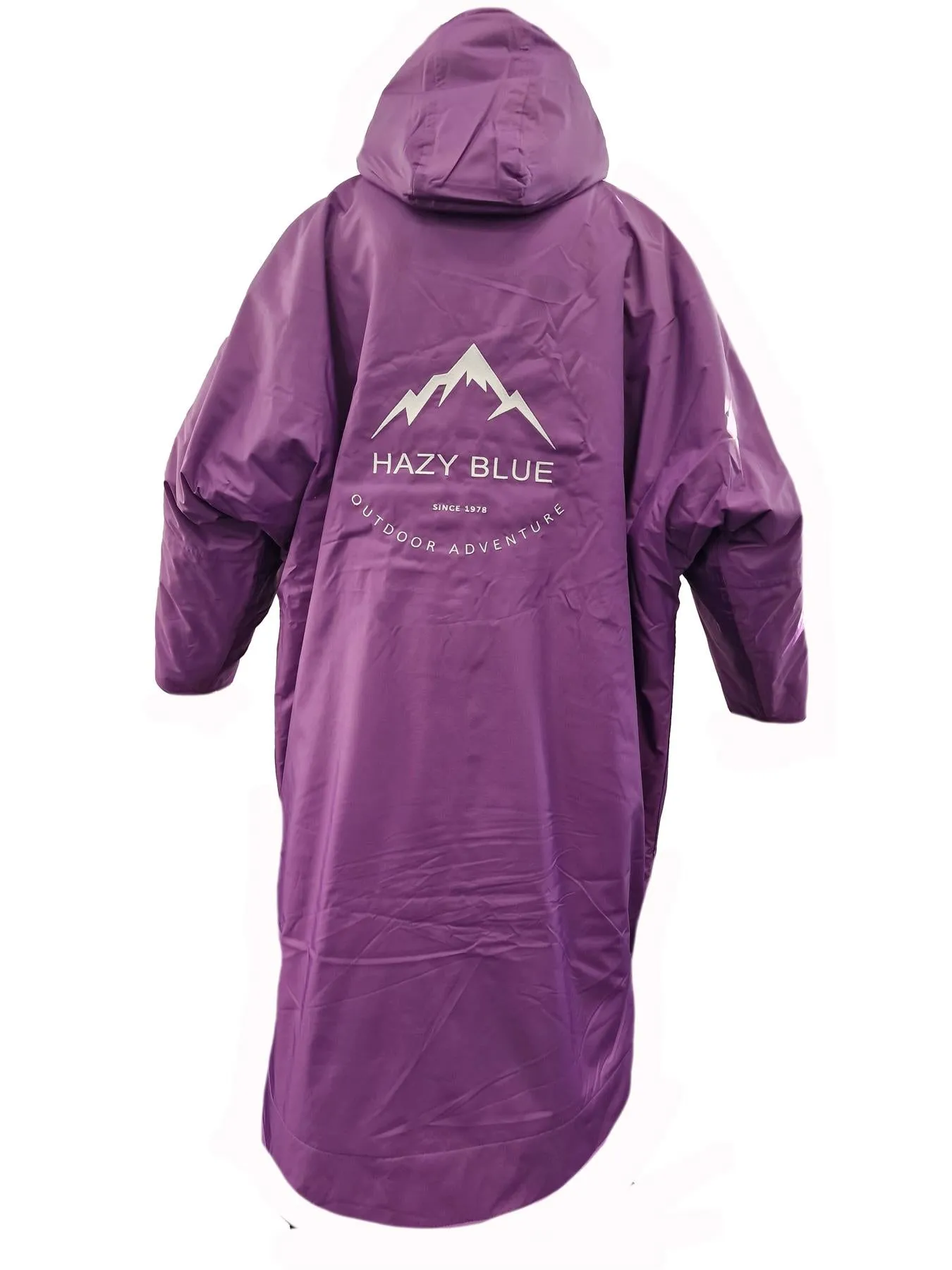 Hazy Blue Waterproof Kids All Weather Changing Robe