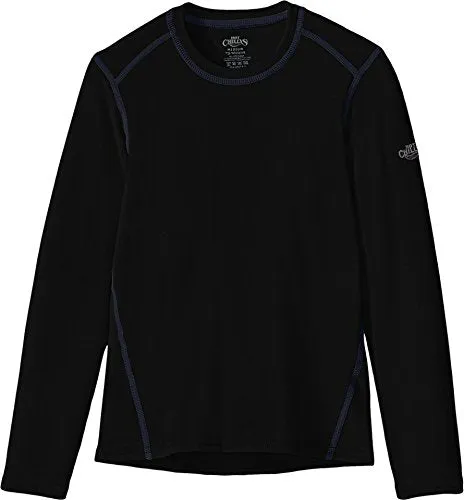 Hot Chillys Originals Crew Youth Black Small