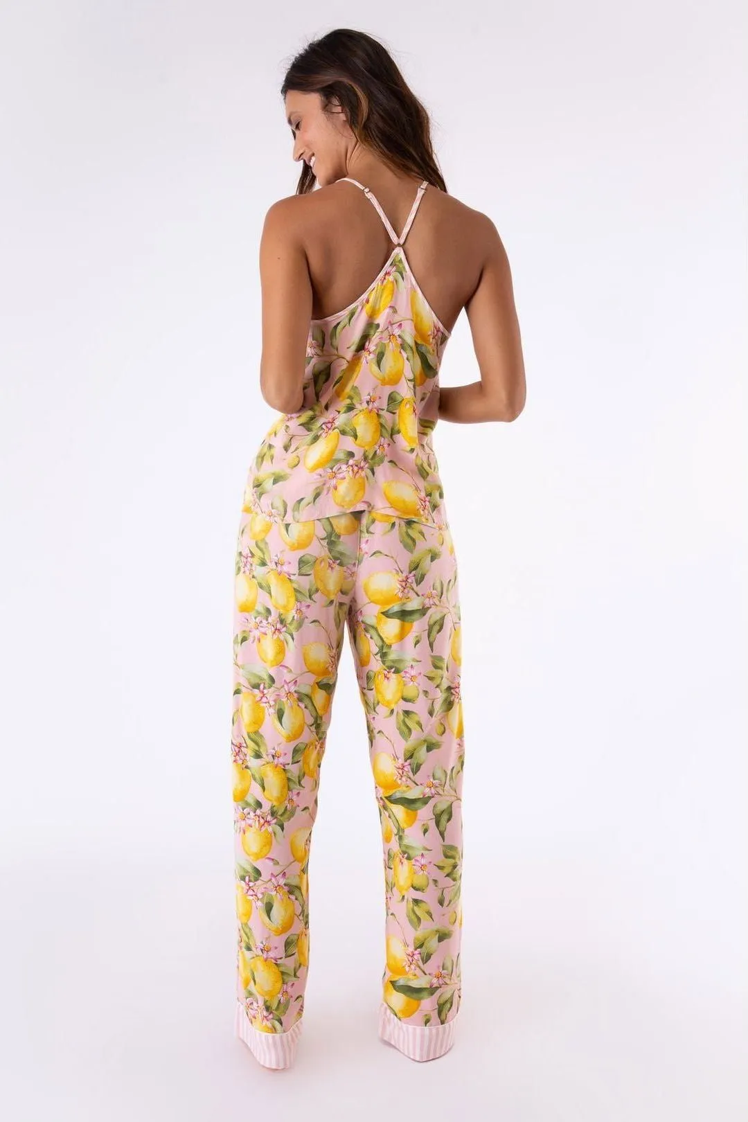 In Full Bloom Cami - Lemon