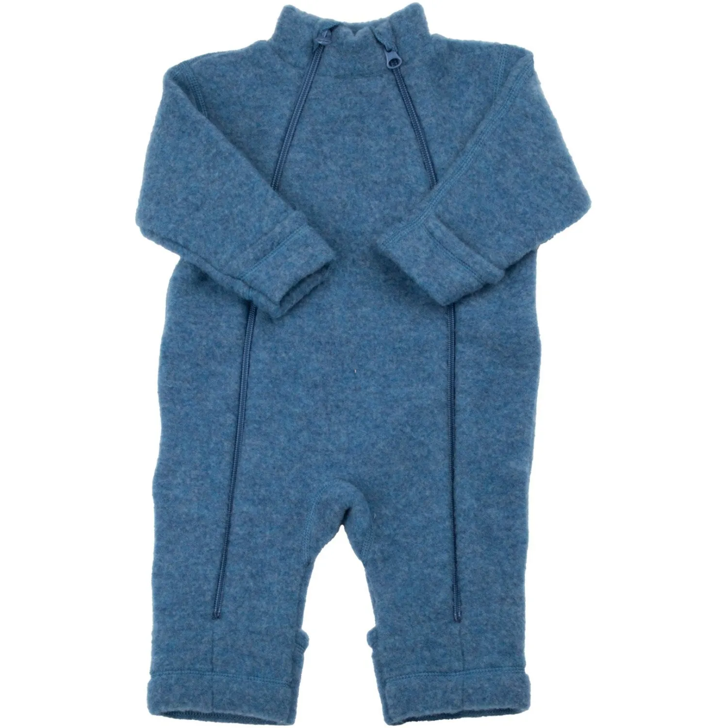 Joha Wool Blue Jumpsuit 2i1