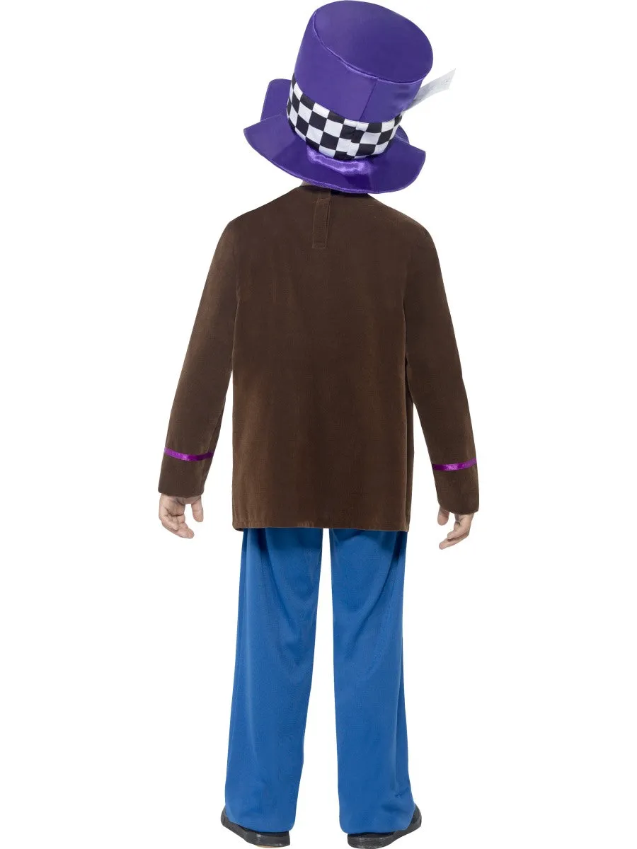 Kids Deluxe Mad Hatter Book Character Costume