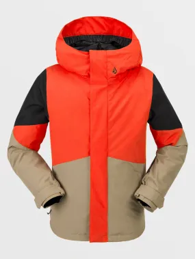 Kids Vernon Insulated Jacket - Orange Shock