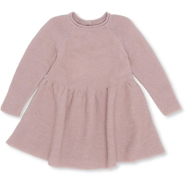 Konges Slojd Ballerina Dress Wool Knit in Whisper Pink