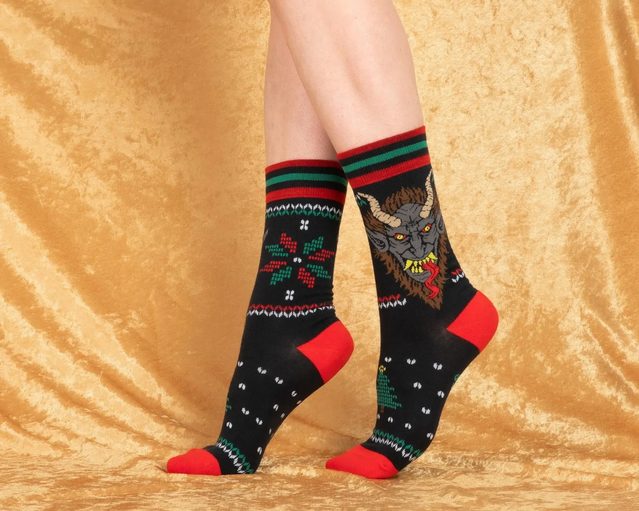 Krampus Unisex Crew Socks