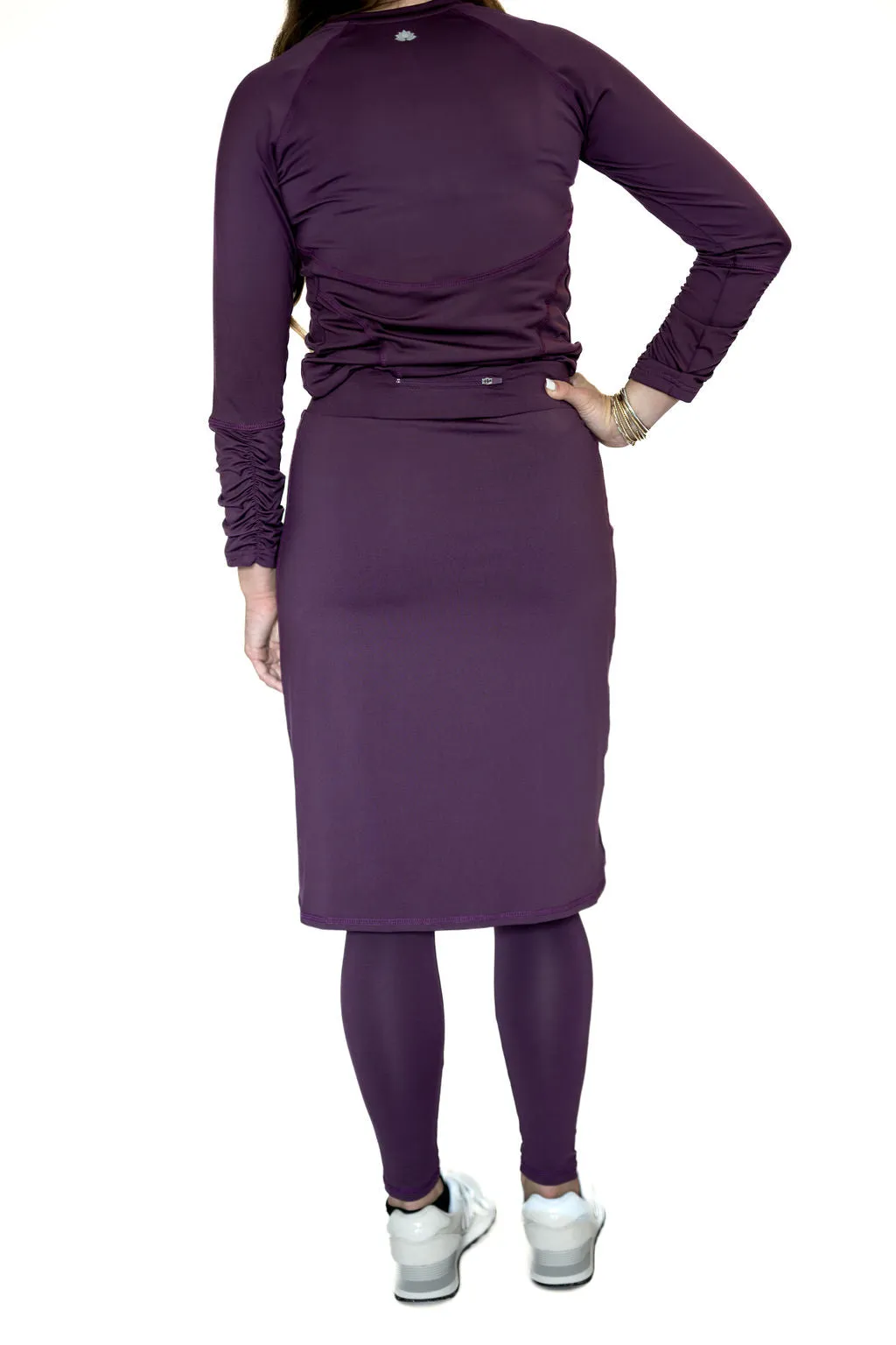 Long ShirtTail Snoga - Italian Plum