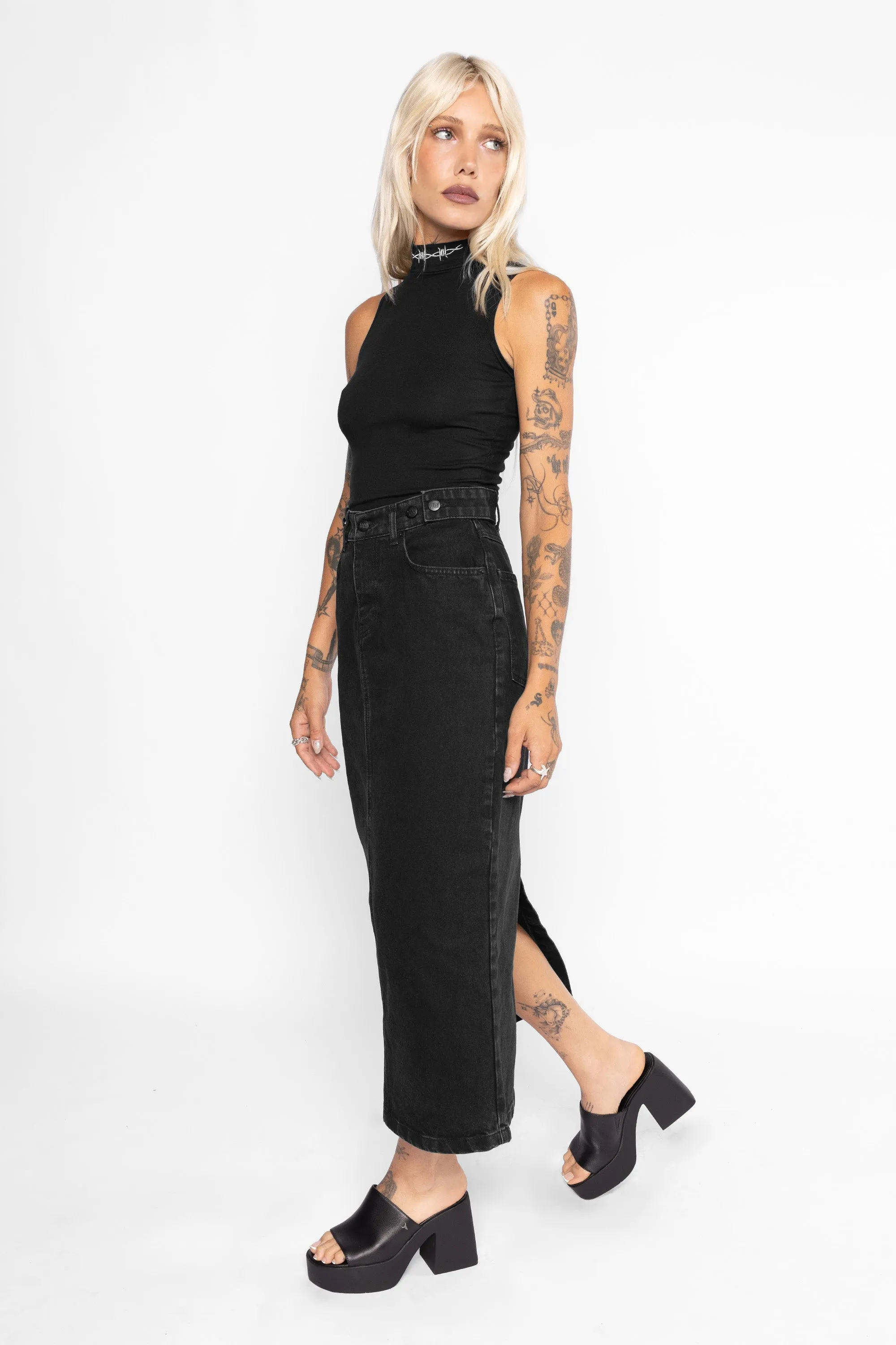 Lyssa Denim Skirt