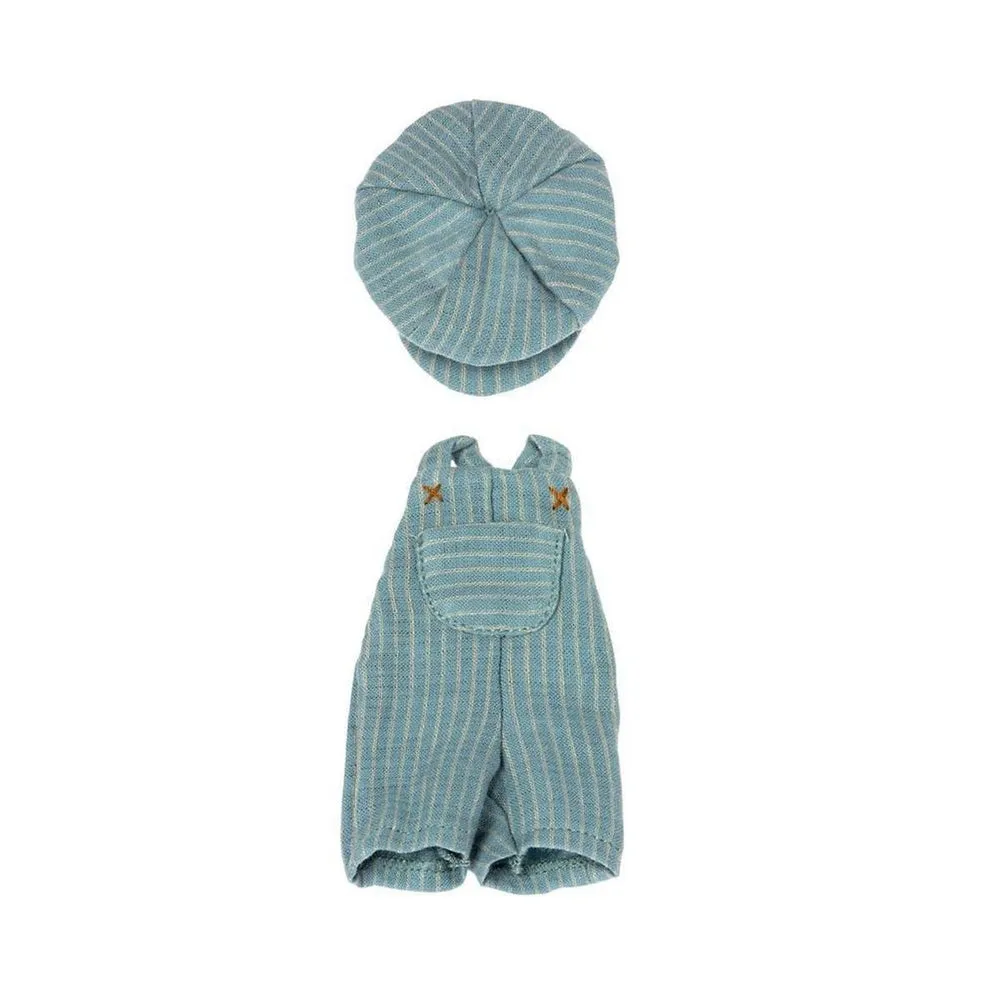 Maileg overall and cap for teddy junior