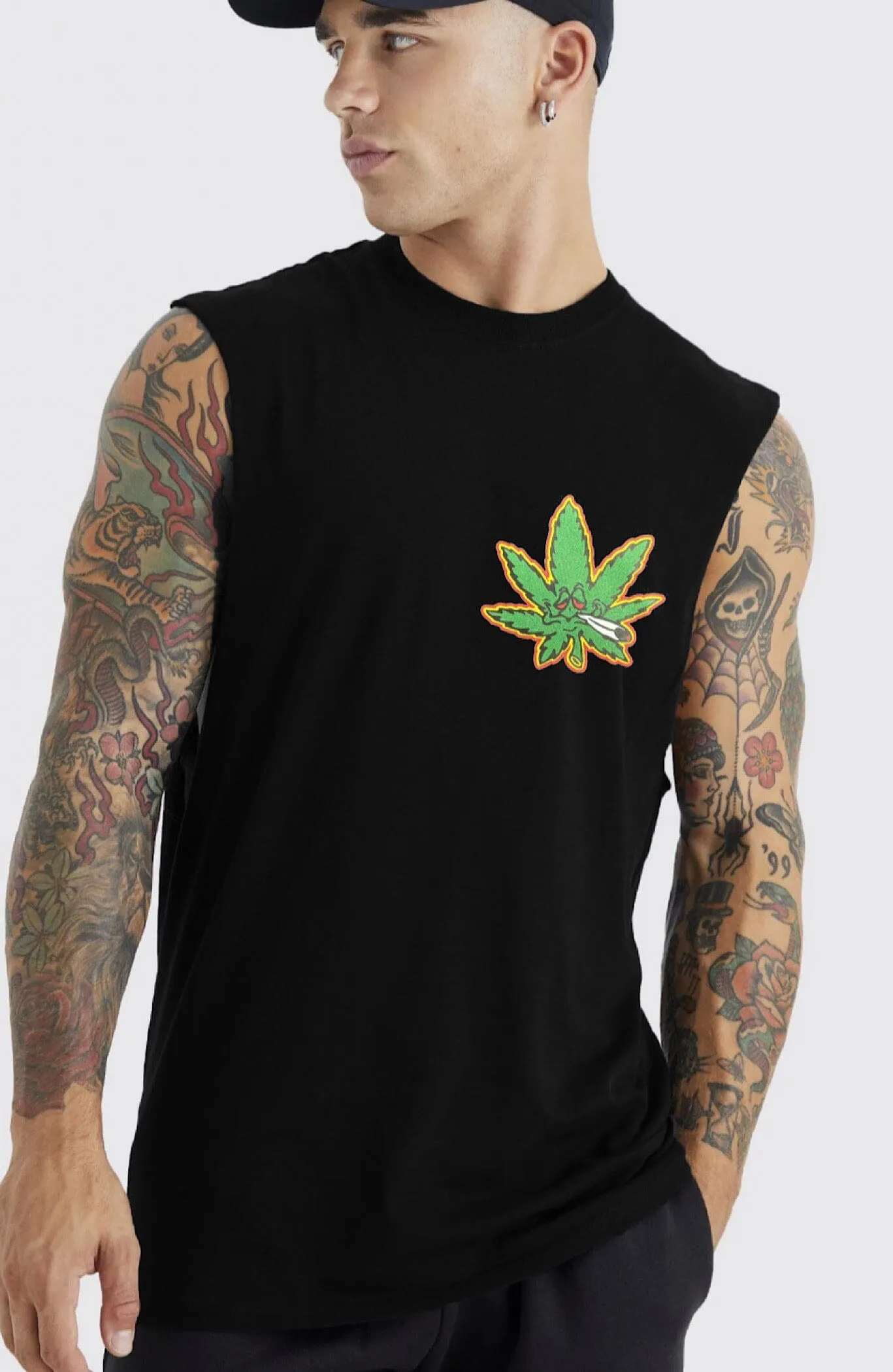 Major Spliff Muscle shirt