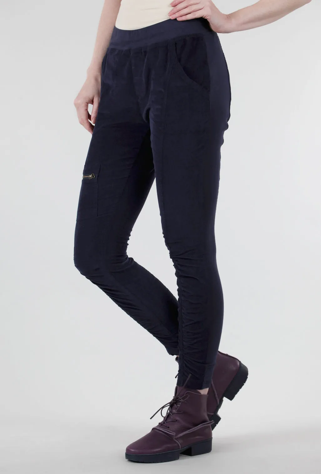 Malanda Cord Pant, Navy