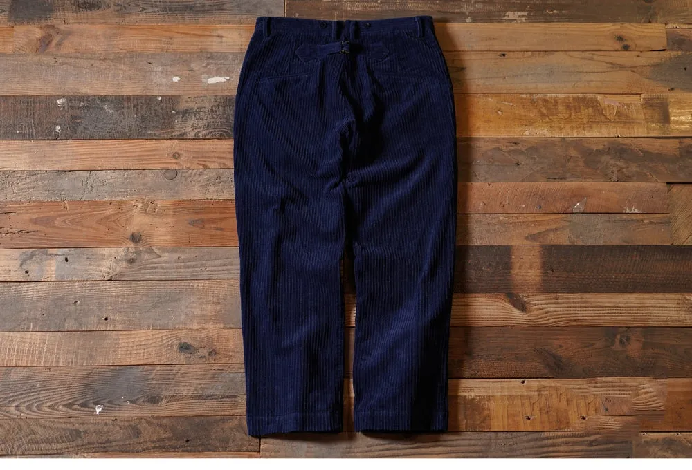 Men's Indigo Corduroy Work Pants