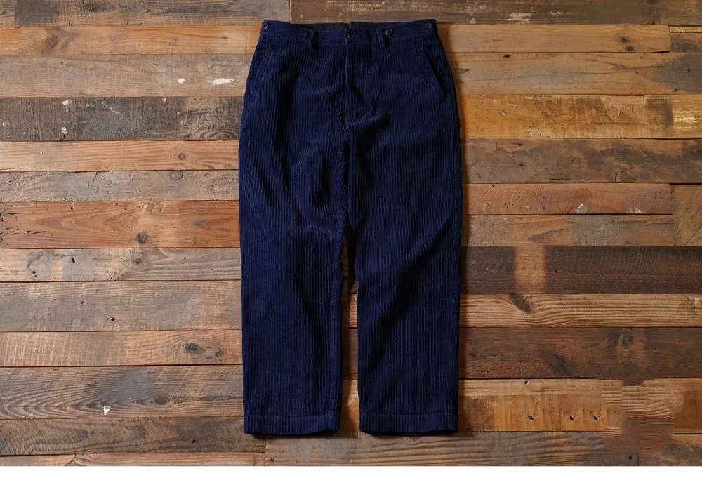 Men's Indigo Corduroy Work Pants