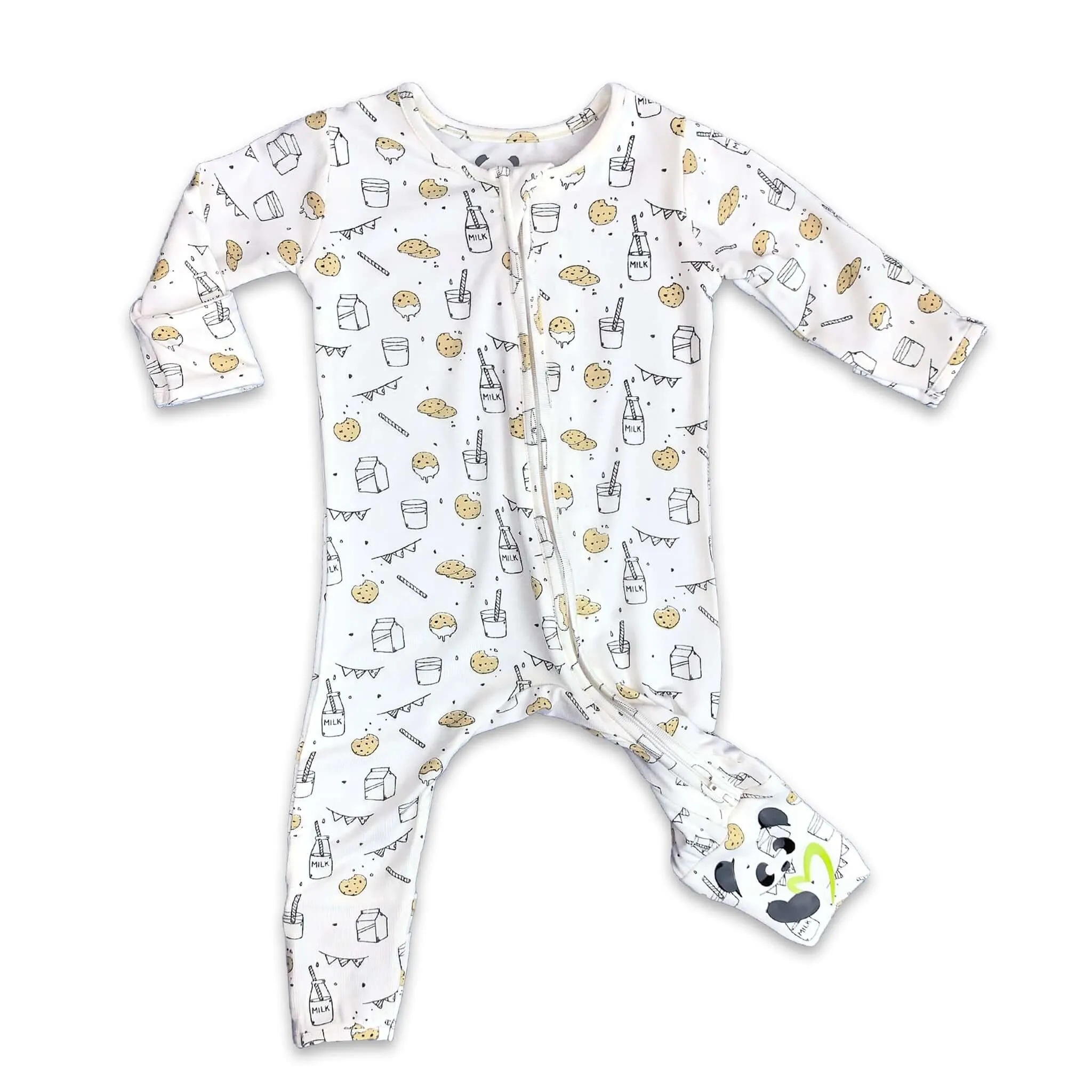 Milk And Cookies Original Bamboo Convertible Footie