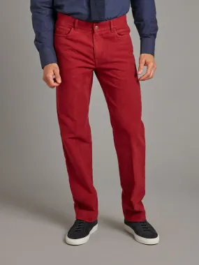 Moleskin Jeans - Maroon