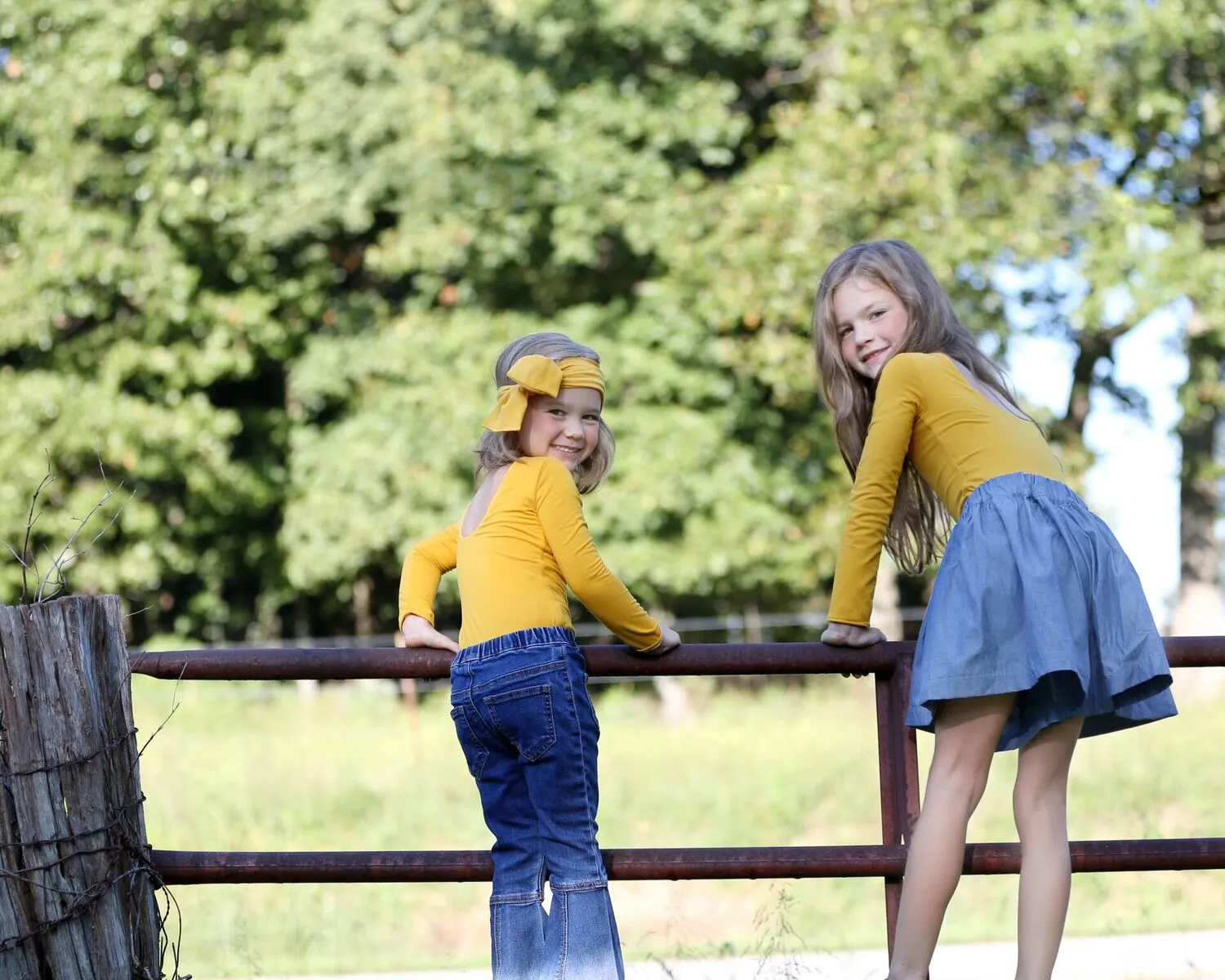 Mustard Yellow Leotard