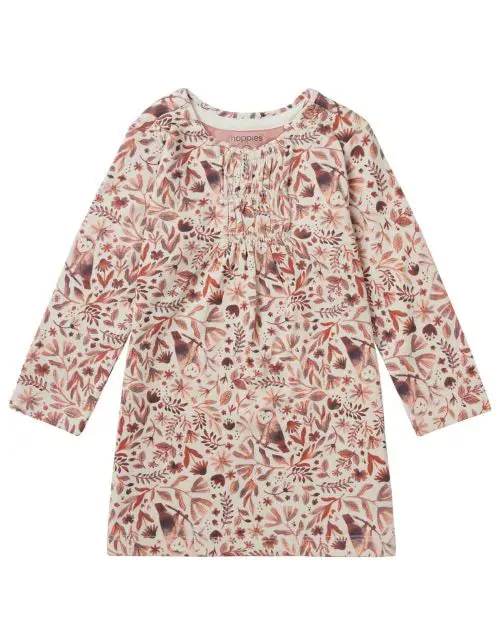 Noppies Dress Long Sleeve All Over Print - Vittoria Cameo Rose