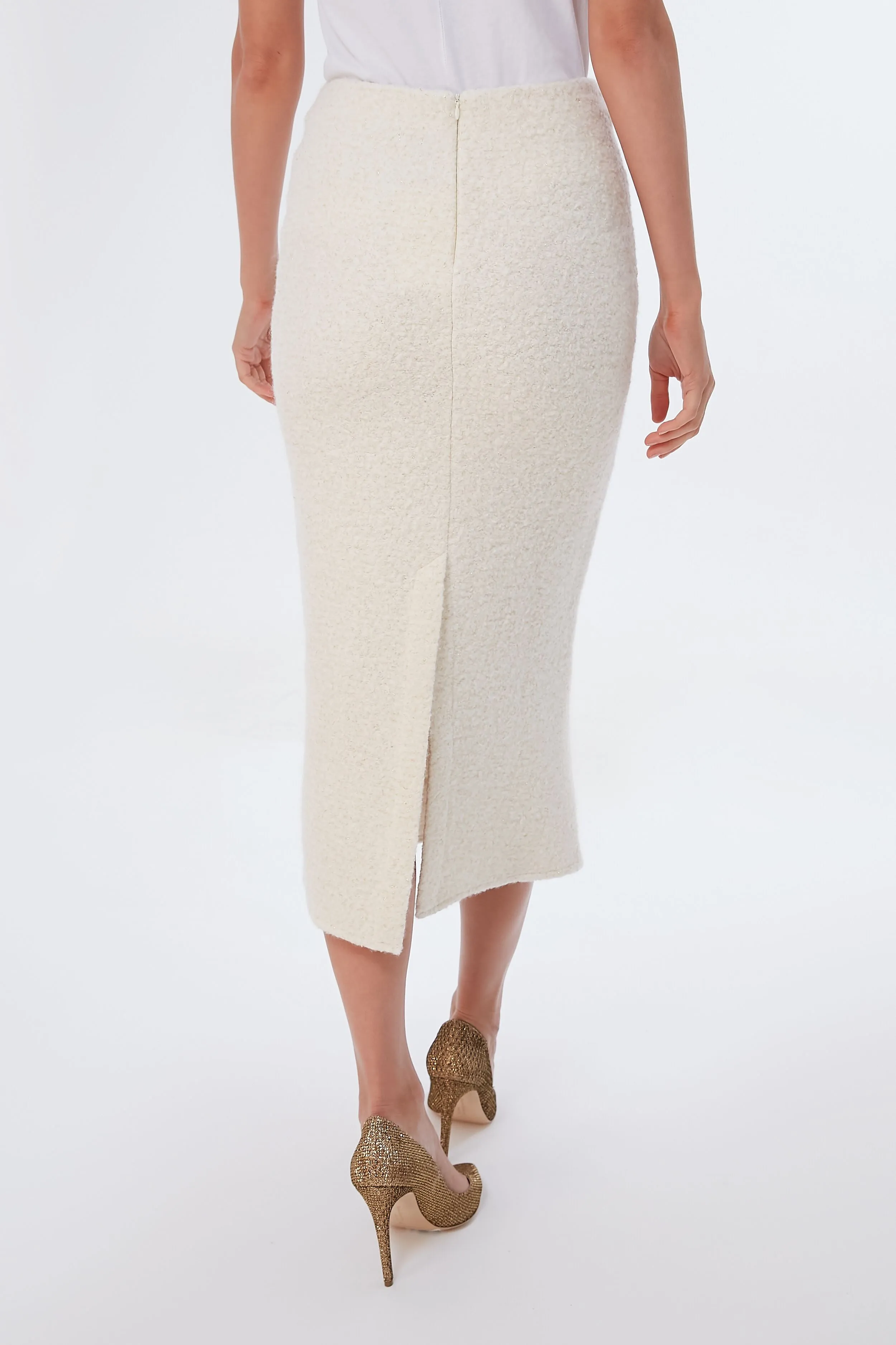 Off White Camille Sweater Midi Skirt