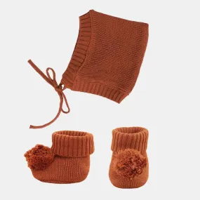 Olli Ella Dinkum Doll Umber Knit Set