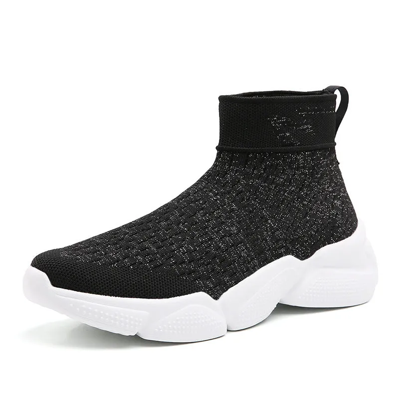 Owlkay High-top Leisure Sports Thick-soled Shoes