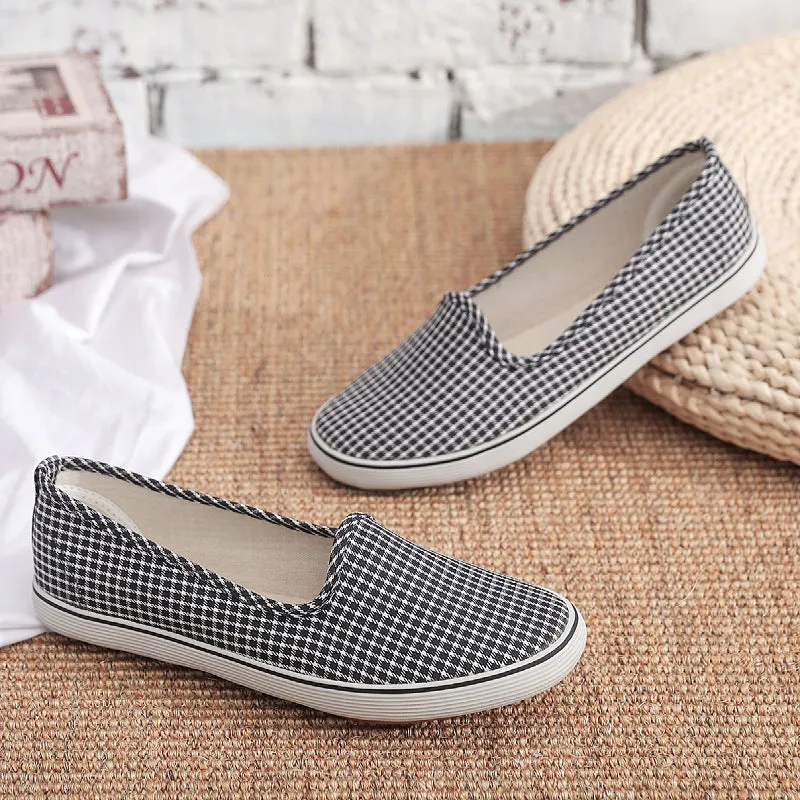 Owlkay Spring Canvas Soft Sole Shoes