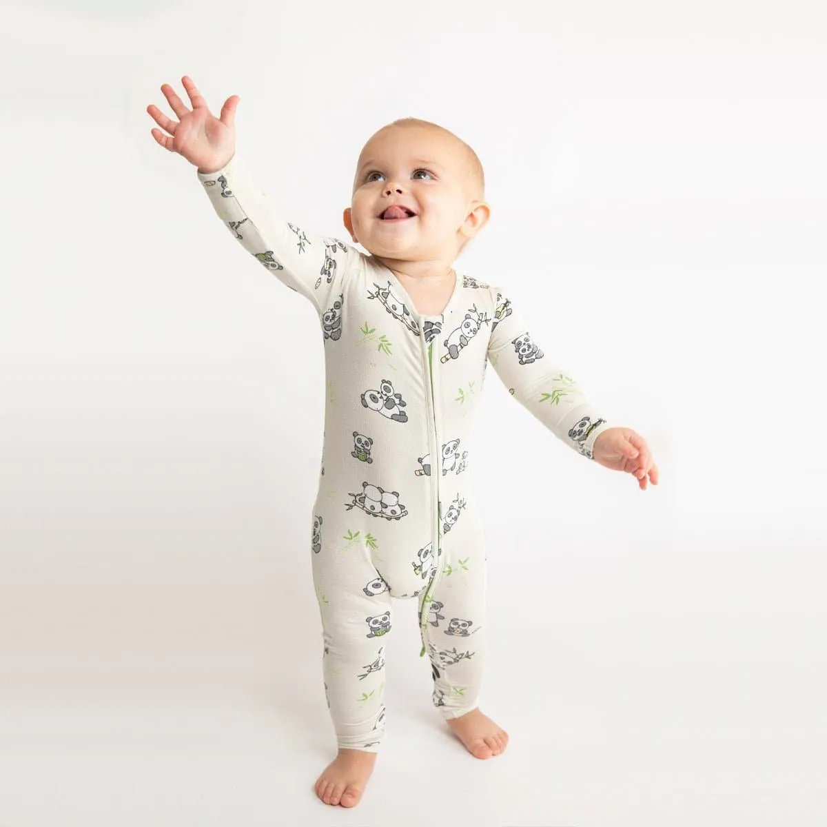 Panda Bamboo Convertible Footie