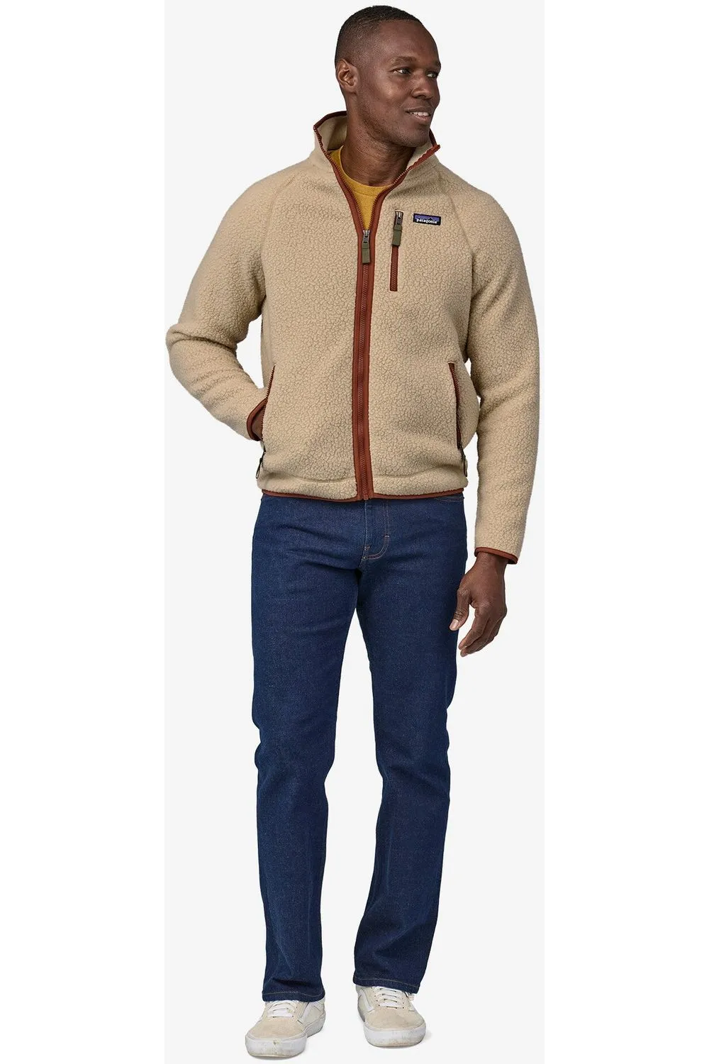 Patagonia Retro Pile Fleece Jacket El Cap Khaki