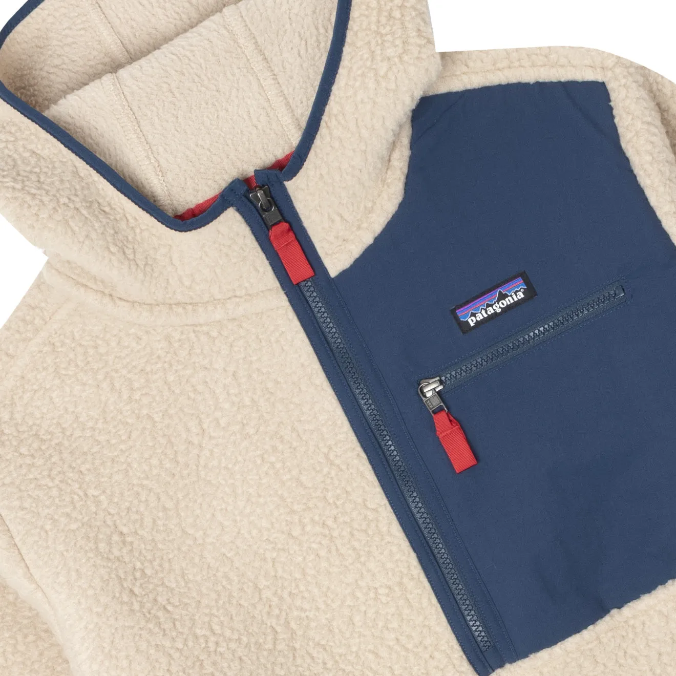 Patagonia Retro Pile Pullover Fleece Oar Tan