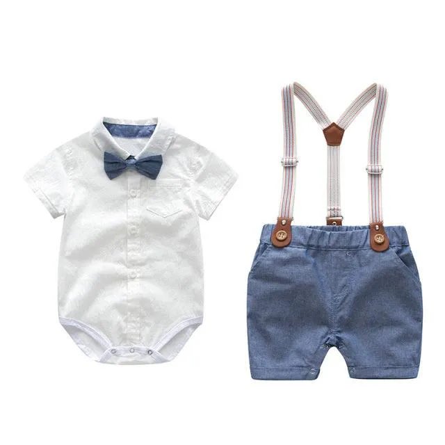 Pure Cotton Baby Boys Clothing Set - Summer Style-2022