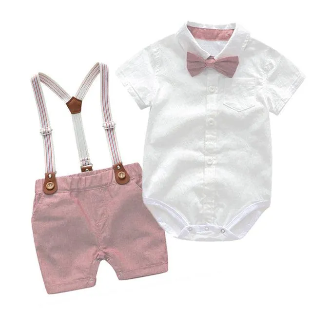 Pure Cotton Baby Boys Clothing Set - Summer Style-2022