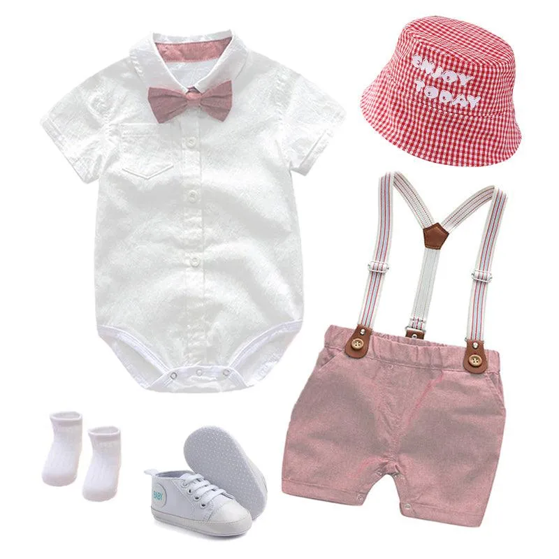 Pure Cotton Baby Boys Clothing Set - Summer Style-2022