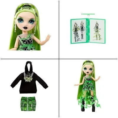 Rainbow High Fantastic Fashion Jade Hunter 11" Fashion Doll w/ Playset