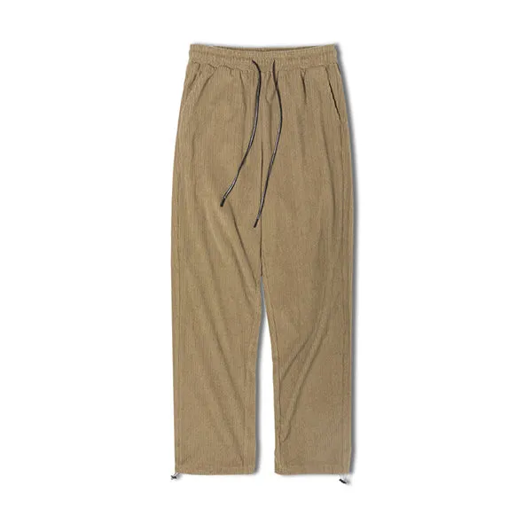 Retro Corduroy Casual Soft Knitted Sweatpants