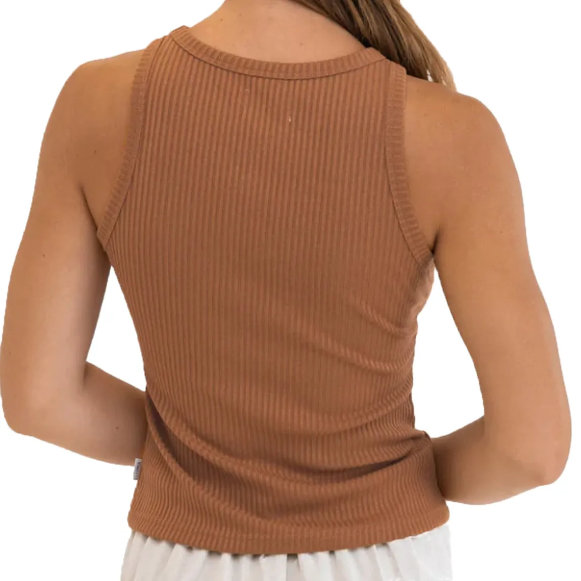 RHYTHM CLASSIC TANK - CARAMEL