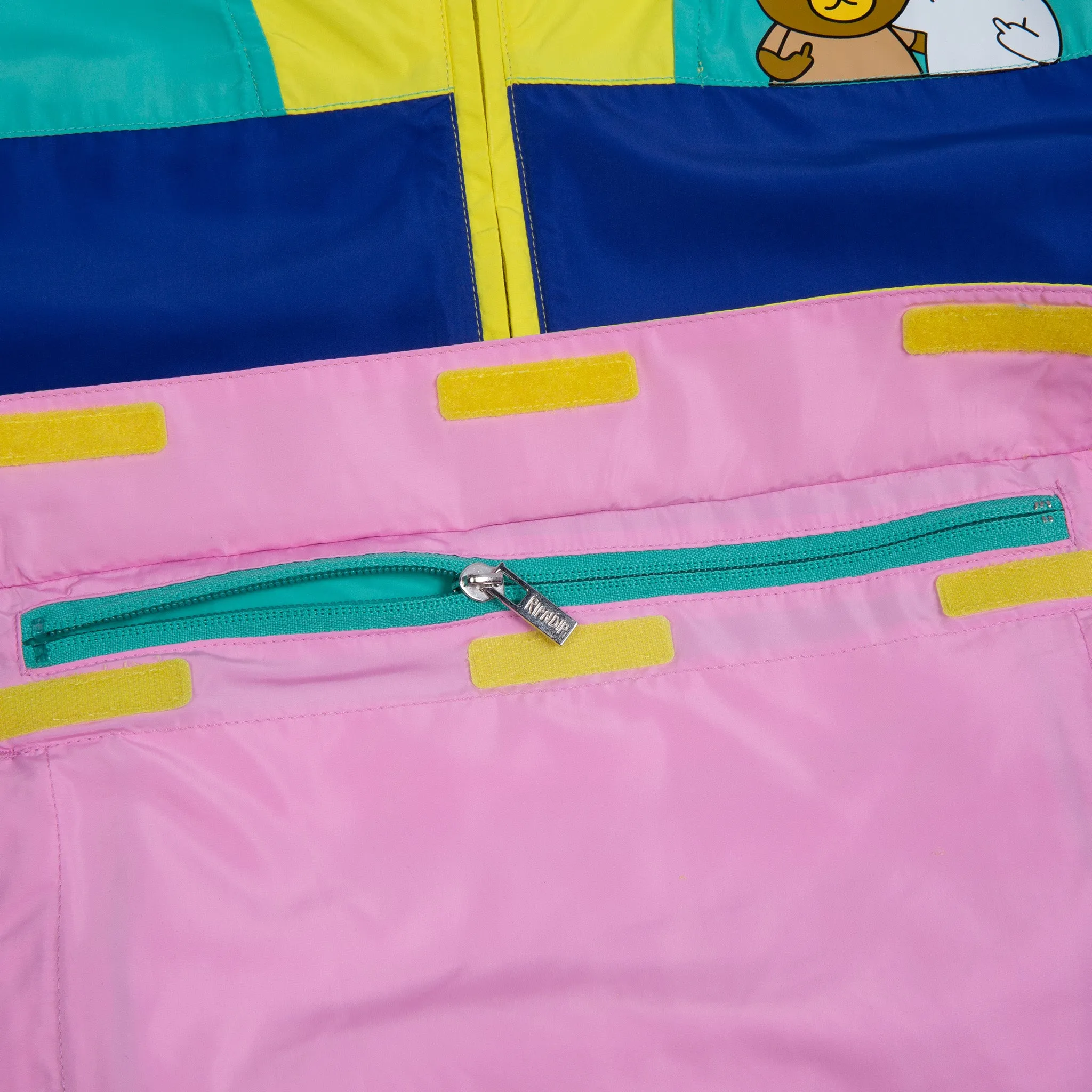 Ripndip Teddy Fresh Packable Anorak Jacket (Multi)