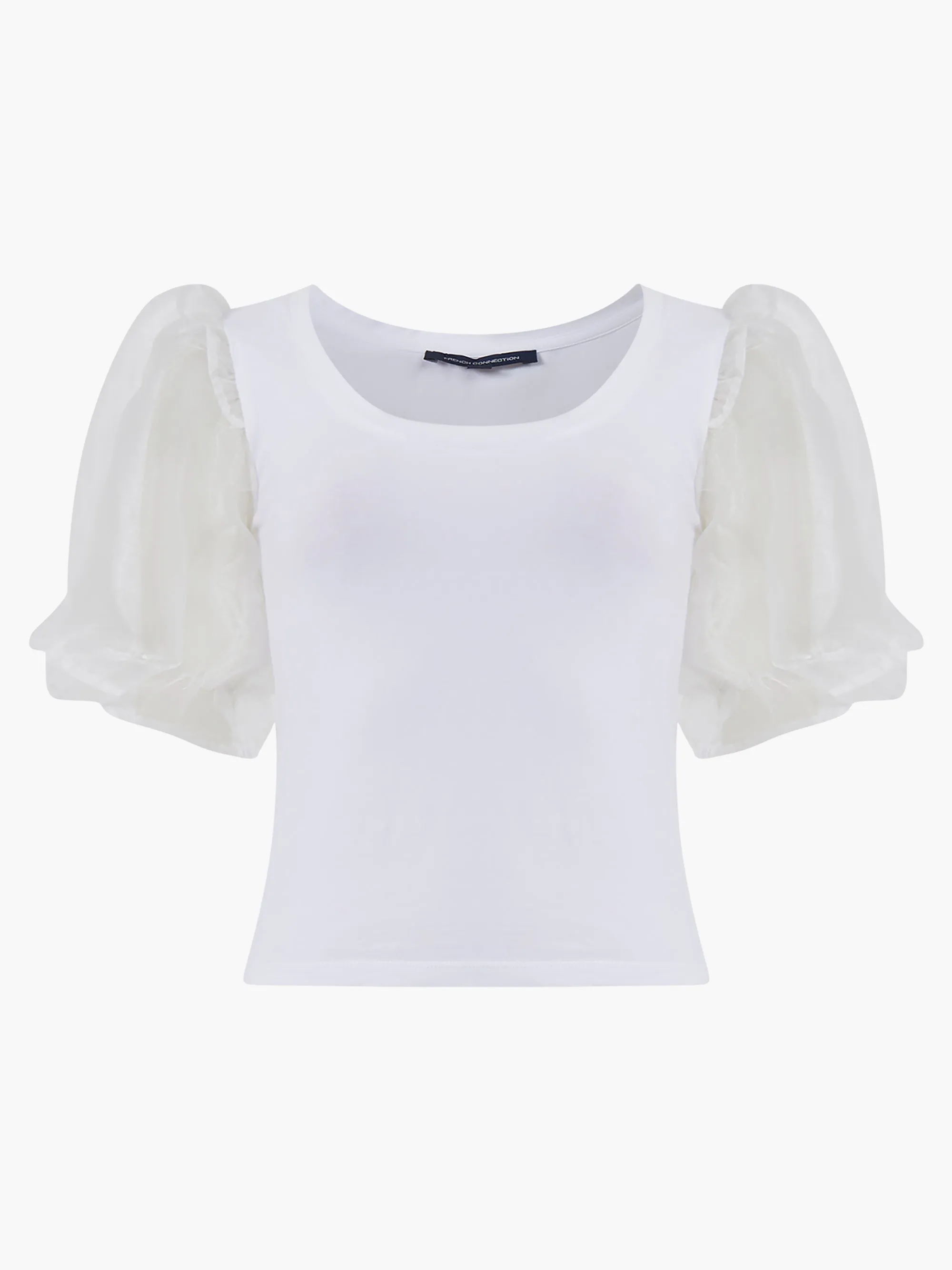 Rosana Cotton Mix Organza Top