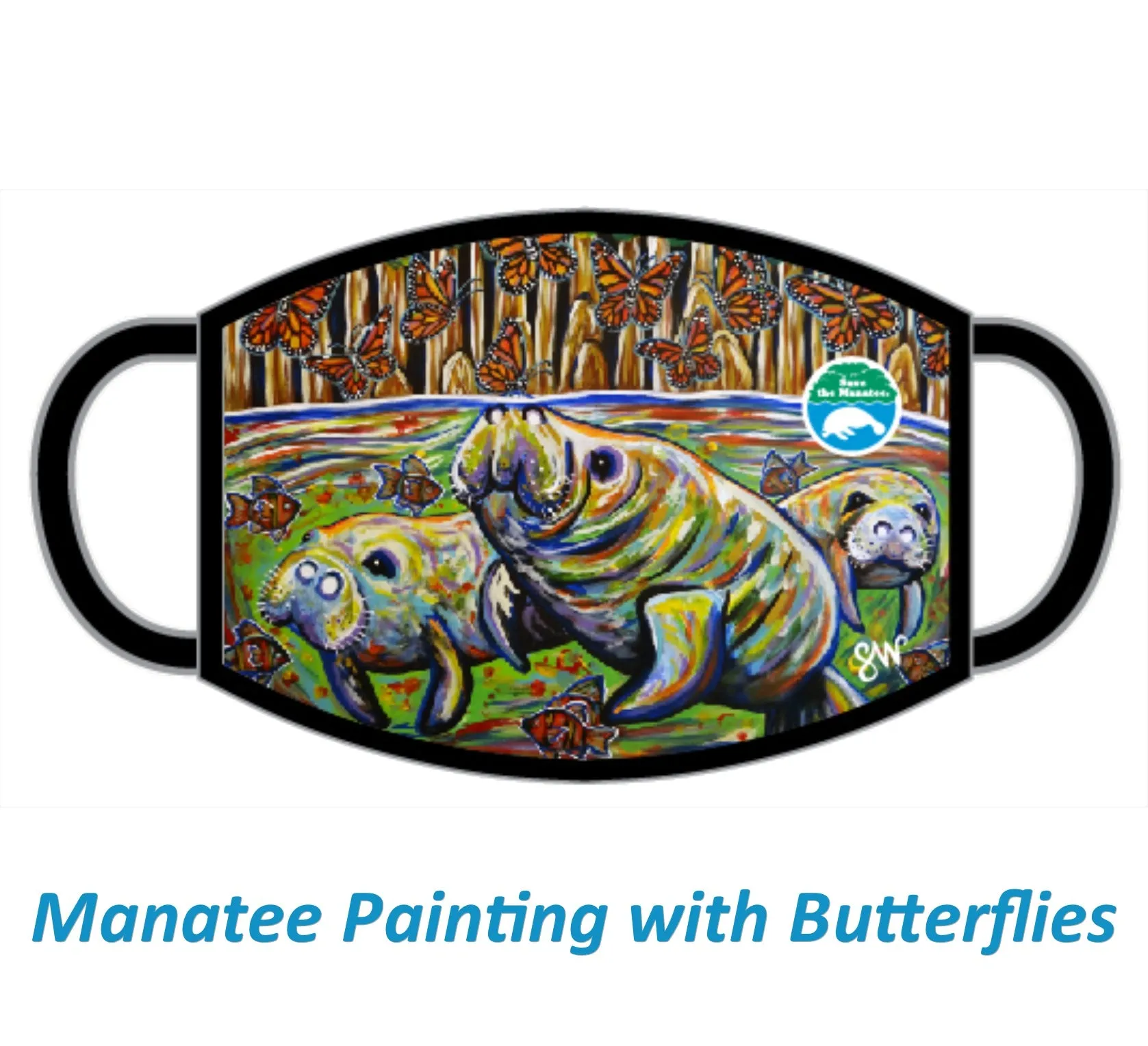 Save the Manatee Club Eco-Friendly Cloth Face Mask