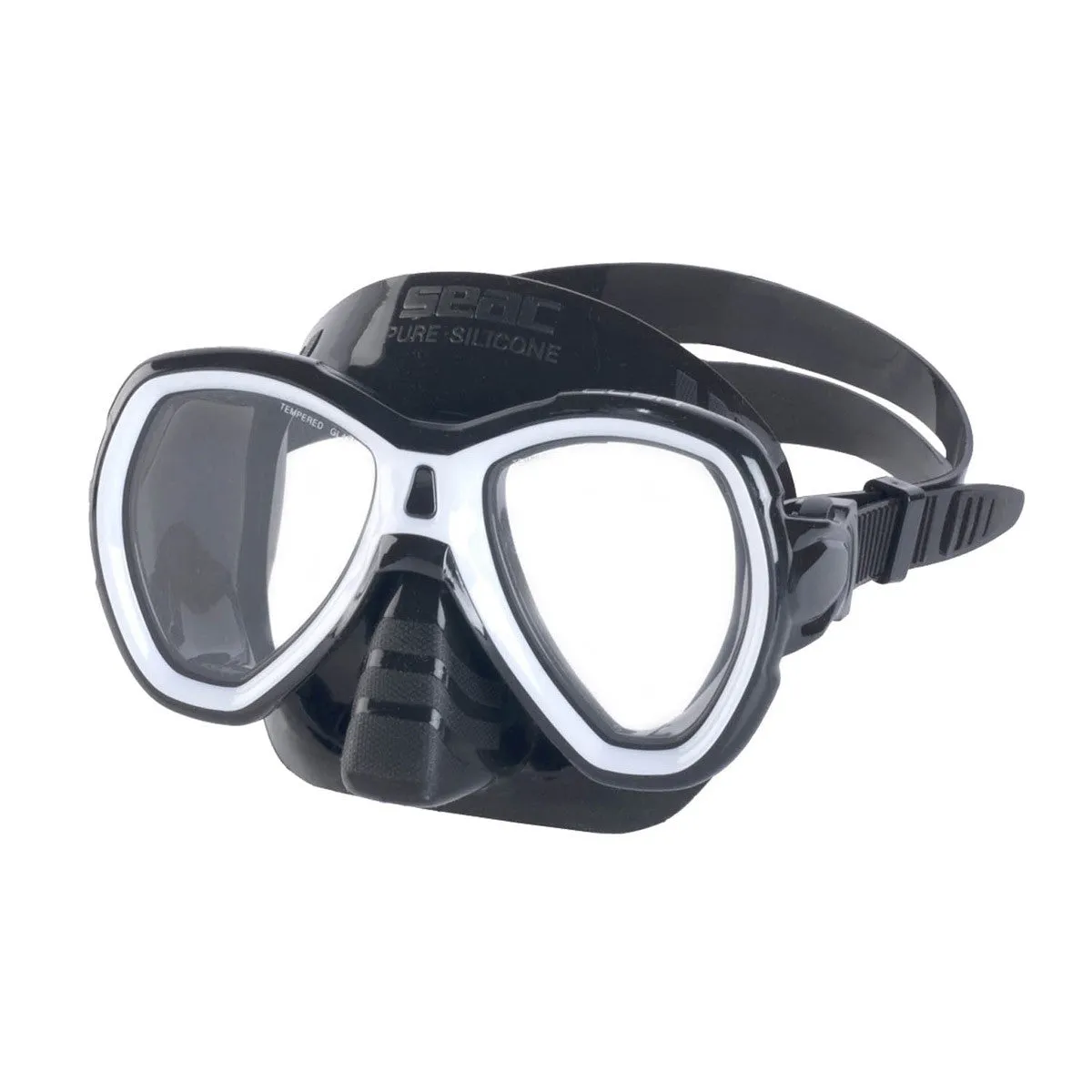 Seac Junior Elba Snorkeling and Swimming Soft Silicon Two Lenses Mask